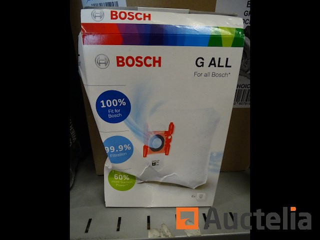 4 stofzakken van bosch stofzuigers bbz41fgall - afbeelding 1 van  4