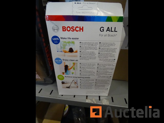 4 stofzakken van bosch stofzuigers bbz41fgall - afbeelding 3 van  4