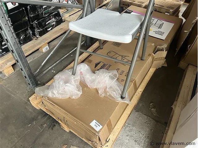 4 stuks, bijzetstoel - afbeelding 2 van  2