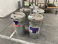 4 sulo metalen afwasemmers - afbeelding 1 van  1