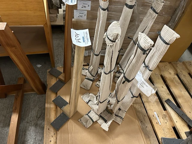 4 tafelpoten - afbeelding 1 van  3