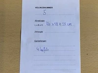 4 tafels afm plm 120 x 59 x 55cm - afbeelding 2 van  2