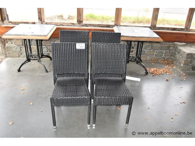 4 terrasstoelen - afbeelding 1 van  1