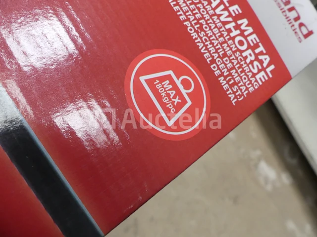 4 tolland inklapbare en uitschuifbare metalen schragen - afbeelding 6 van  11