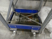 4 trolleys met rollenband - afbeelding 1 van  9