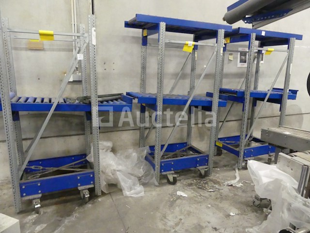 4 trolleys met rollenband - afbeelding 5 van  9