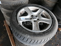 4 tweedehands banden op good yaer hydrag aluminium velg (afmetingen: 205/55r16 91v) - afbeelding 2 van  7