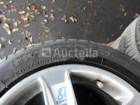 4 tweedehands banden op good yaer hydrag aluminium velg (afmetingen: 205/55r16 91v) - afbeelding 3 van  7