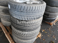 4 tweedehands banden op good yaer hydrag aluminium velg (afmetingen: 205/55r16 91v) - afbeelding 4 van  7