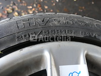 4 tweedehands banden op good yaer hydrag aluminium velg (afmetingen: 205/55r16 91v) - afbeelding 6 van  7