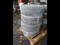 4 tweedehands banden op good yaer hydrag aluminium velg (afmetingen: 205/55r16 91v) - afbeelding 7 van  7
