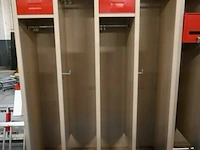 4 vaks open kleerkast met zitbank - afbeelding 1 van  1