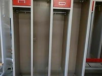 4 vaks open kleerkast met zitbank - afbeelding 1 van  1
