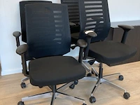 4 verrijdbare typiste stoelen - afbeelding 1 van  5