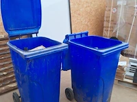 4 verrijdbare vuilnisbakken - afbeelding 1 van  7