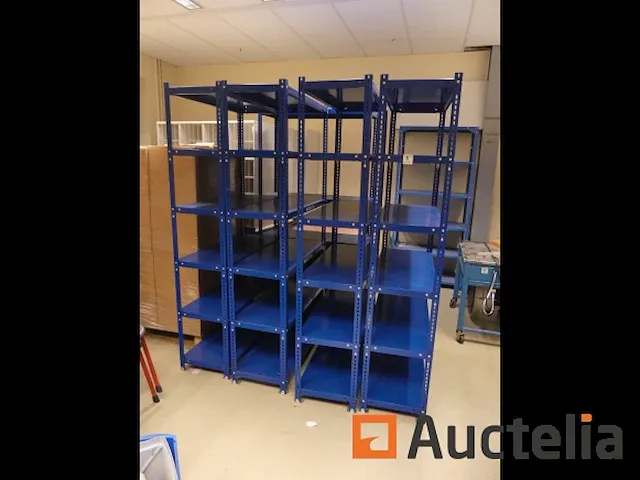 4 verwijderbare metaal rekken - afbeelding 1 van  5