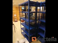 4 verwijderbare metaal rekken - afbeelding 2 van  5