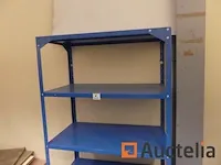 4 verwijderbare metaal rekken