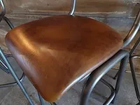 4 vintage barkrukken - afbeelding 4 van  5