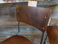 4 vintage barkrukken - afbeelding 5 van  5