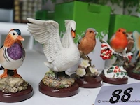 4 vogelbeeldjes - afbeelding 2 van  2
