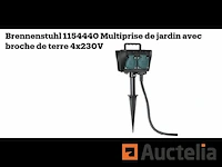 4-voudig extern stopcontact met brennenstuhl massapen - afbeelding 2 van  4