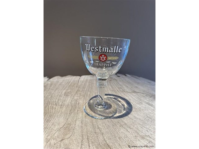 4 westmalle glazen - afbeelding 1 van  1