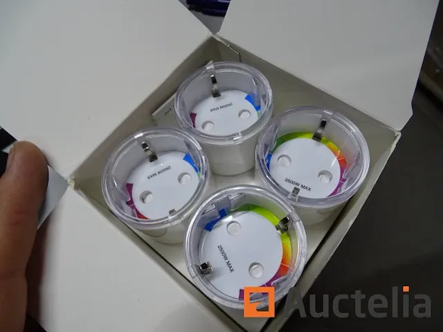 4 wifi ghome smart stopcontacten - afbeelding 1 van  2
