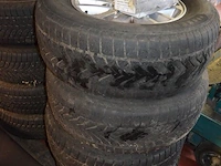 4 winterbanden met velg toyota hillux lassa 265/65r17 116h - afbeelding 2 van  9