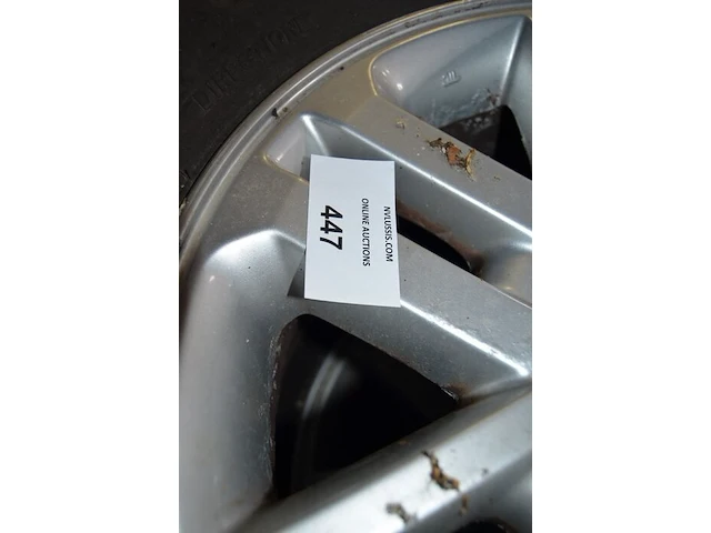 4 winterbanden met velg toyota hillux lassa 265/65r17 116h - afbeelding 3 van  9