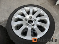 4 winterbanden op goodyear eagle ultra grip aluminium velgen - afbeelding 2 van  5