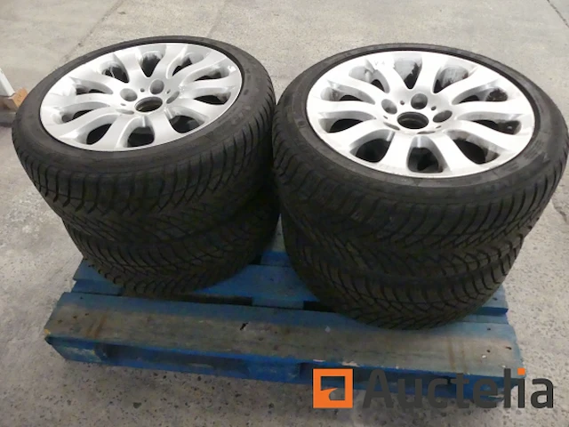 4 winterbanden op goodyear eagle ultra grip aluminium velgen - afbeelding 4 van  5