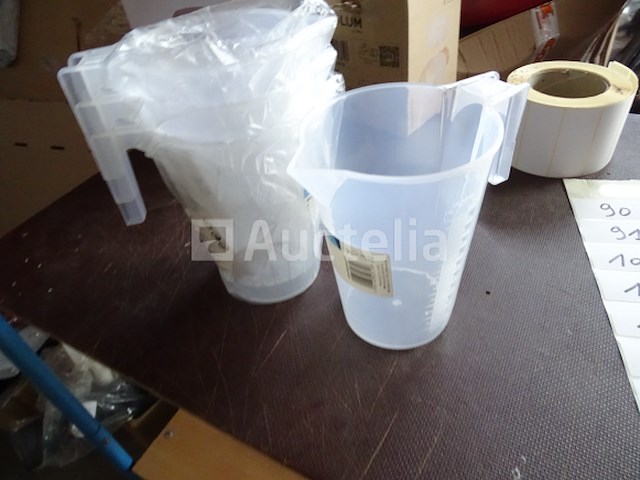 4 x 1 l silverline meetkannen - afbeelding 1 van  3