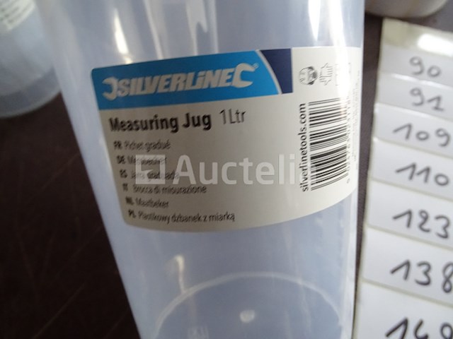 4 x 1 l silverline meetkannen - afbeelding 3 van  3