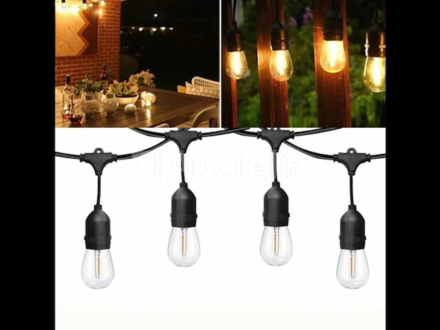 4 x 10 meter prikkabel led rgb multicolor -waterdicht. - afbeelding 3 van  4