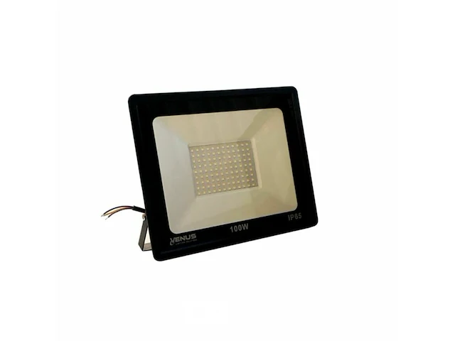 4 x 100w led breedstraler - 6500k koud wit - afbeelding 3 van  5