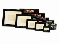 4 x 100w led breedstraler - 6500k koud wit - afbeelding 5 van  5