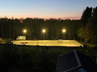 4 x 200w 3000k led breedstralers met lens waterdicht - afbeelding 5 van  7