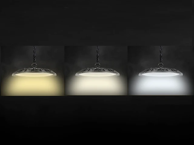 4 x 200w 4000k pro led ufo highbay 3 step switch dimbaar - afbeelding 6 van  6