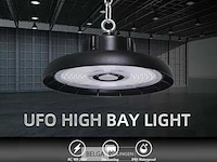 4 x 200w highbay led lamp - 150lm/w - 3cct instelbaar - ip65 waterdicht - afbeelding 1 van  6