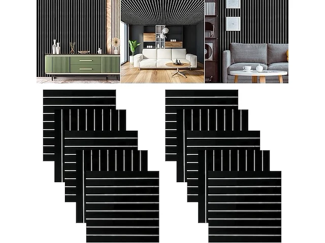 4 x 3d-wandpanelen - afbeelding 4 van  4