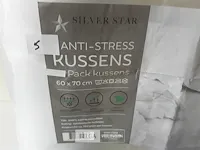 4 x anti stress hoofdkussen 60x70 cm - afbeelding 3 van  3