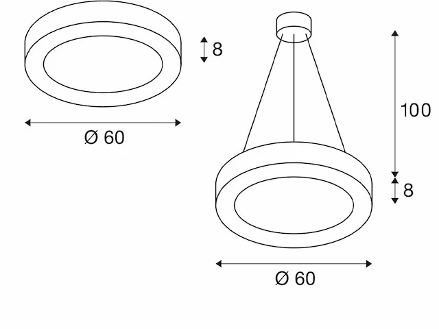 4 x arena 80 wood led lamp - afbeelding 3 van  7