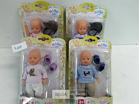 4 x baby born popje 4 assorti - afbeelding 3 van  3