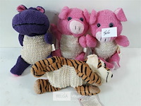 4 x badspons dier mix - afbeelding 3 van  3