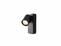 4 x bedlamp wandlamp gu10 armatuur zwart draaibaar - afbeelding 1 van  4