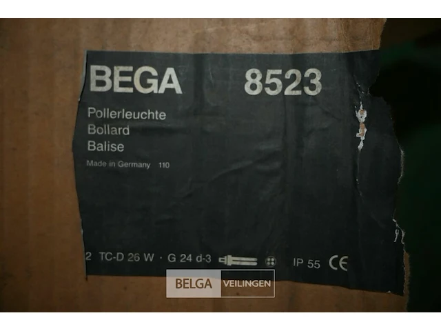 4 x bega buitenverlichting + voet - afbeelding 7 van  7