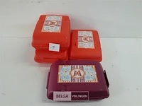 4 x broodhammendoos 1,5l 210x146x72mm - afbeelding 2 van  3