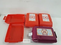4 x broodhammendoos 1,5l 210x146x72mm - afbeelding 3 van  3