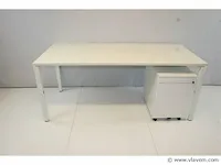 4 x bureau robberechts met ladenblok